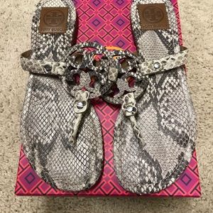 Tory Burch Miller Sandal with box and dust bag